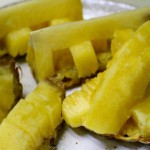 パイナップルの切り方９