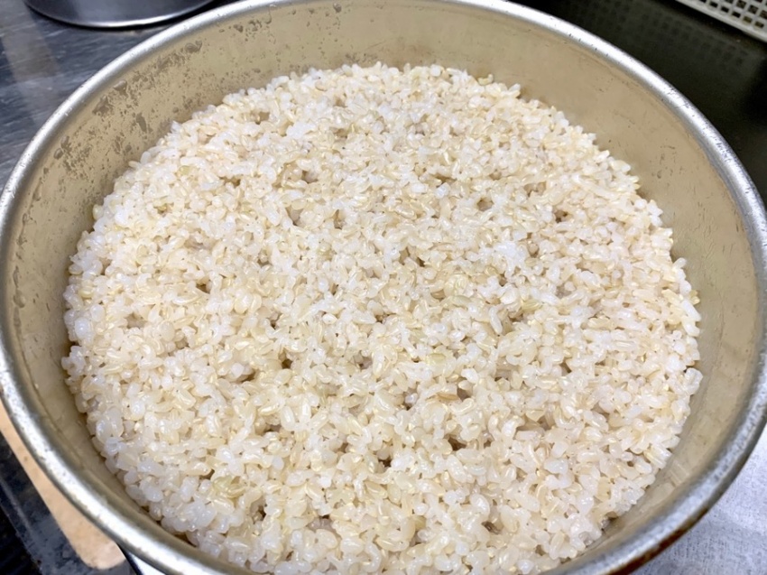 玄米の炊き方１７