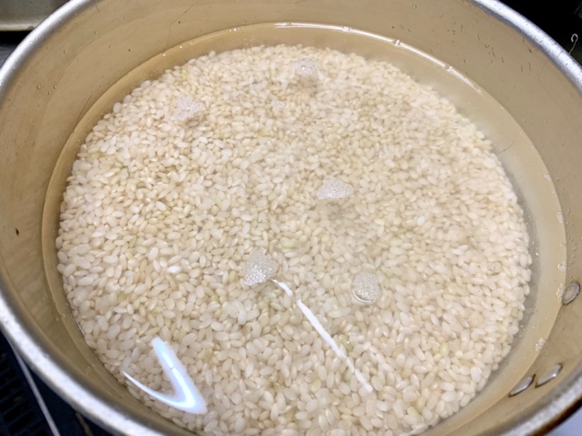 玄米の炊き方９